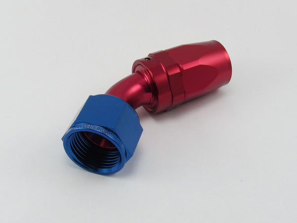102 SERIES 45° SWIVEL HOSE END TAPERED