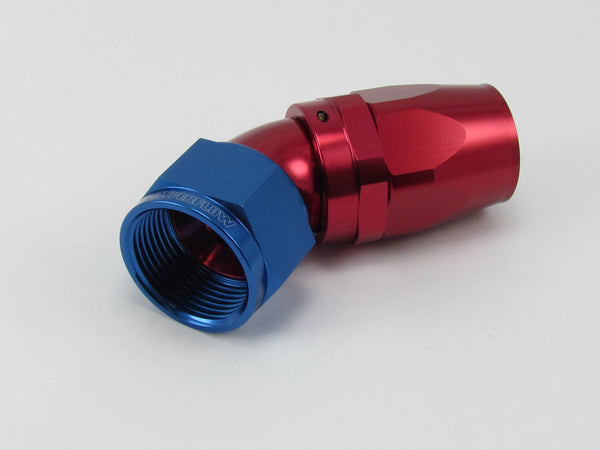 112 SERIES 45° MEGAFLOW SWIVEL HOSE END TAPERED