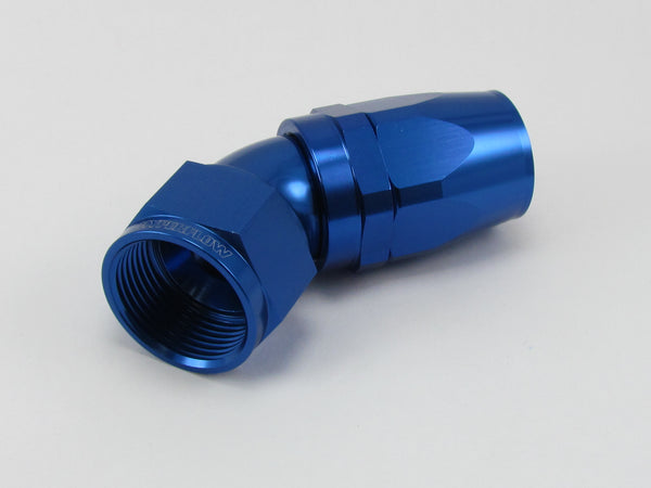 112 SERIES 45° MEGAFLOW SWIVEL HOSE END TAPERED
