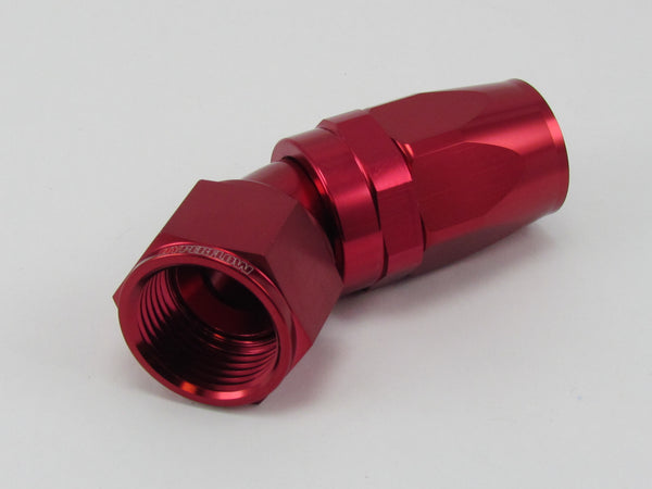 112 SERIES 45° MEGAFLOW SWIVEL HOSE END TAPERED