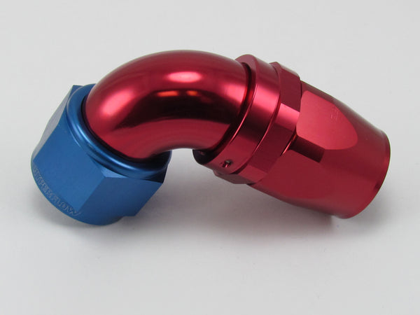 114 SERIES 90° MEGAFLOW SWIVEL HOSE END TAPERED