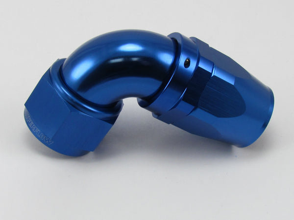 114 SERIES 90° MEGAFLOW SWIVEL HOSE END TAPERED