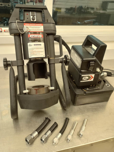 120 SERIES CRIMP HOSE END WITH COLLAR -STRAIGHT