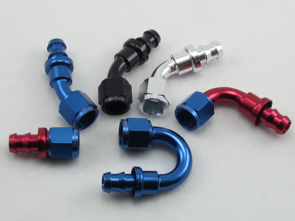 140 SERIES STRAIGHT PUSH-LOCK HOSE END
