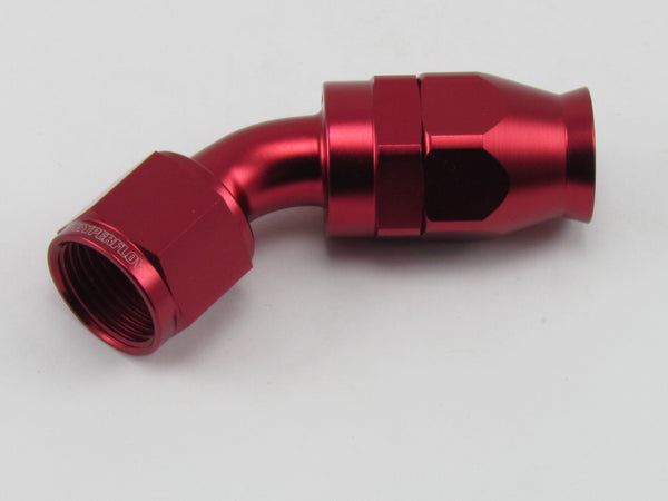 162 SERIES 45° PTFE (TEFLON) SWIVEL HOSE END