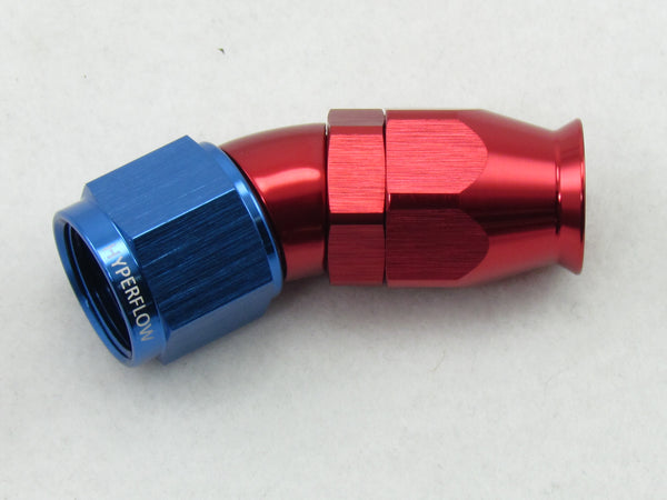 171 SERIES MEGAFLOW 30° PTFE (TEFLON) PTFE HOSE END