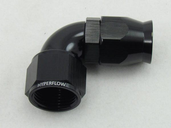174 SERIES MEGAFLOW 90° PTFE (TEFLON) PTFE HOSE END