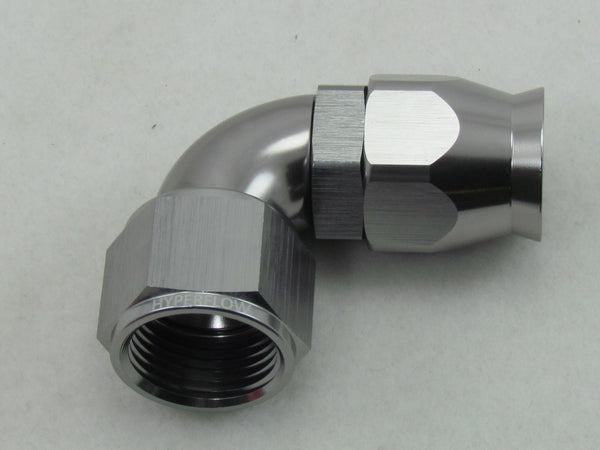 174 SERIES MEGAFLOW 90° PTFE (TEFLON) PTFE HOSE END