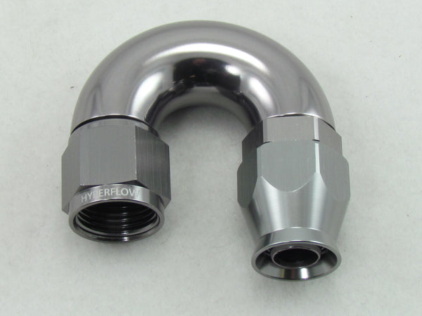177 SERIES MEGAFLOW 180° PTFE (TEFLON) PTFE HOSE END
