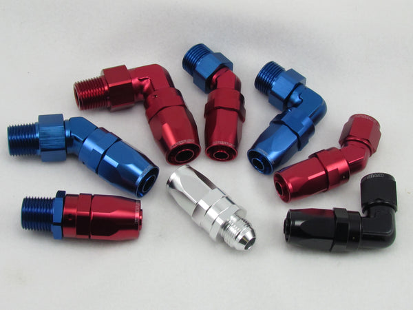 108 SERIES STRAIGHT SWIVEL MALE FLARE  HOSE END