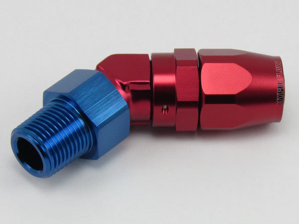 181 SERIES 45°FORGED SWIVEL HOSE END to NPT