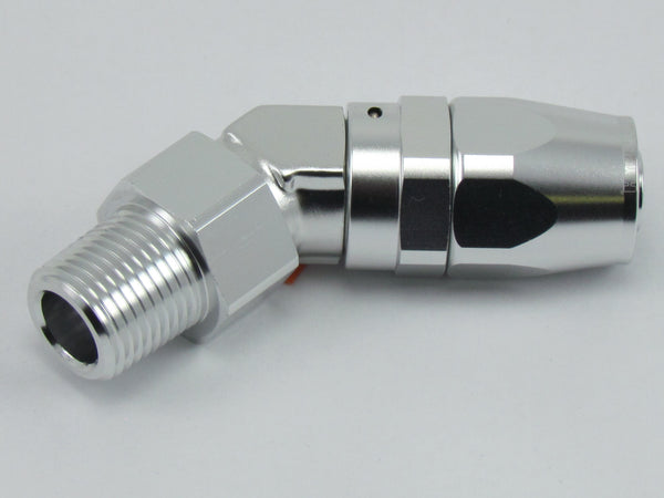 181 SERIES 45°FORGED SWIVEL HOSE END to NPT