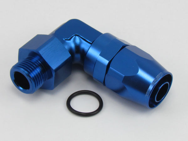 185 SERIES 90° ORB FORGED SWIVEL HOSE END