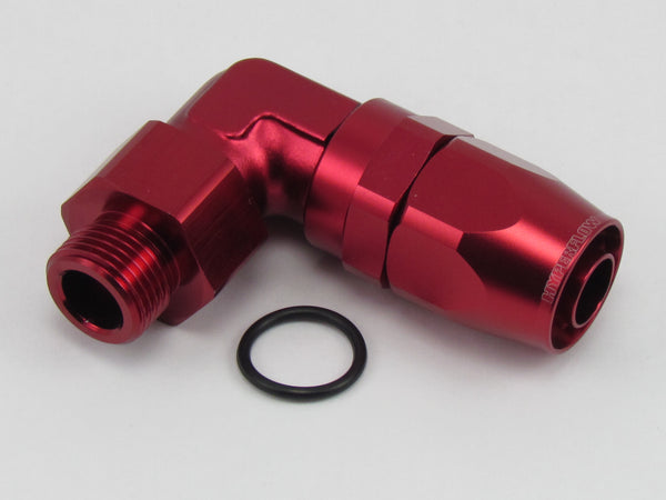 185 SERIES 90° ORB FORGED SWIVEL HOSE END