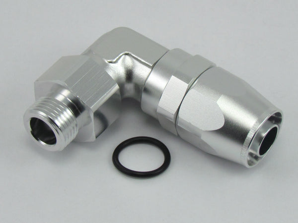 185 SERIES 90° ORB FORGED SWIVEL HOSE END