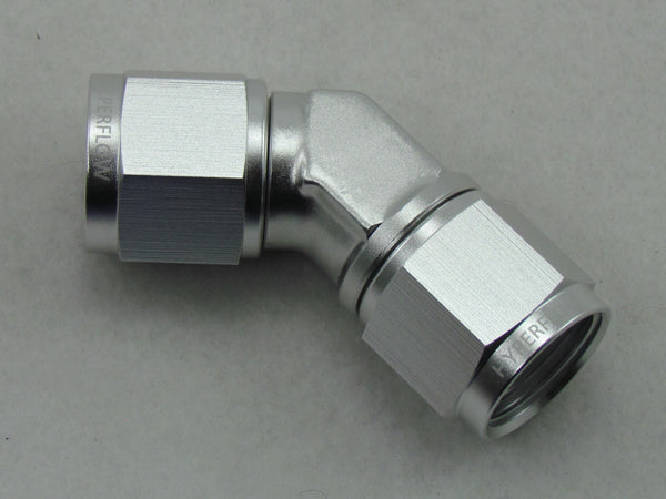 500 SERIES FEMALE to FEMALE 45° SWIVEL COUPLER