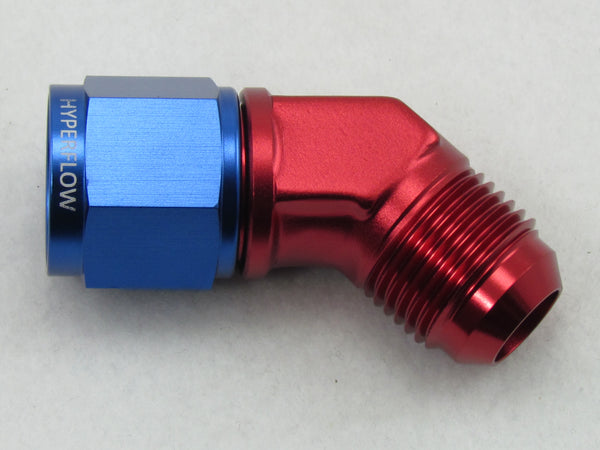 502 SERIES FEMALE to MALE 45° SWIVEL COUPLER