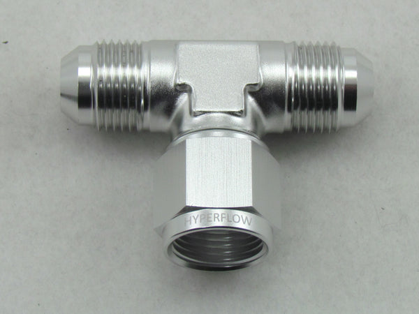 504 SERIES AN MALE TEE - FEMALE SWIVEL on THE SIDE