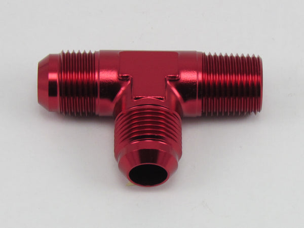 507 SERIES FLARE TEE AN to NPT ON RUN ADAPTER