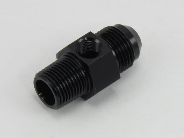 529 SERIES AN MALE to NPT ADAPTERS 1/8 GAUGE PORT