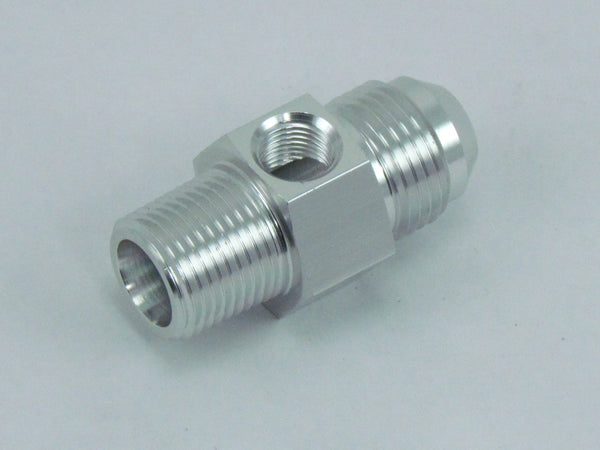 529 SERIES AN MALE to NPT ADAPTERS 1/8 GAUGE PORT