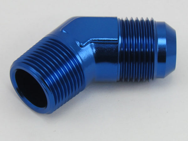 531 SERIES 45°AN FLARE TO NPT ADAPTERS