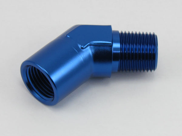 537 SERIES 45° NPT FEMALE to MALE ELBOW