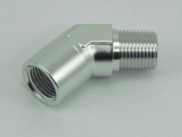 537 SERIES 45° NPT FEMALE to MALE ELBOW