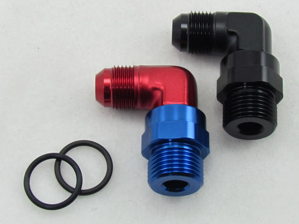554 SERIES AN MALE SWIVEL to AN ORB - 90°
