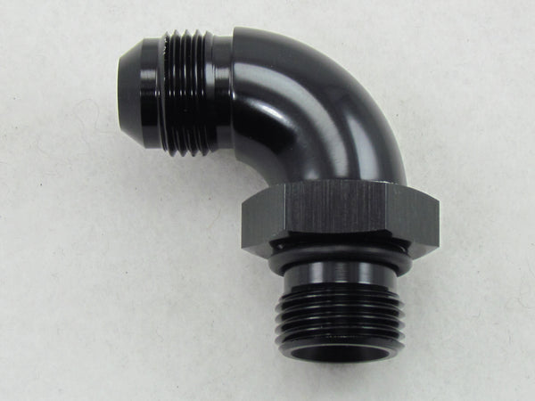 605 SERIES AN megaflow MALE FLARE to ORB PORT - 90° ADAPTERS