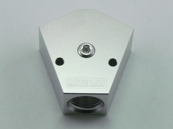 642 SERIES NPT Y BLOCK ADAPTER-1/8 NPT GAUGE PORT