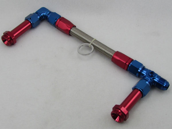 711 SERIES FUEL LINE KIT 4150 D/P CARBURETOR - 8AN