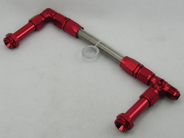 711 SERIES FUEL LINE KIT 4150 D/P CARBURETOR - 8AN