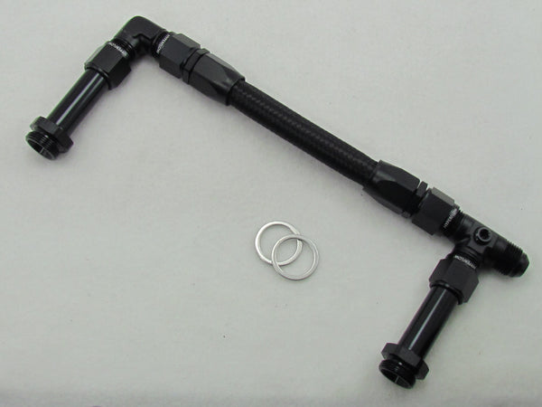 711 SERIES FUEL LINE KIT 4150 D/P CARBURETOR - 6AN