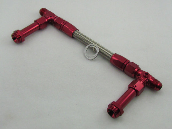 713 SERIES - 8AN CARBURETOR FUEL LINE KIT - BYPASS - 4500