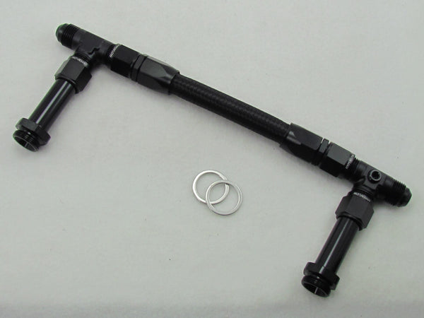 713 SERIES - 8AN CARBURETOR FUEL LINE KIT - BYPASS - 4500