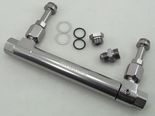 715 SERIES - 8AN BILLET ADJUSTABLE FUEL LOG