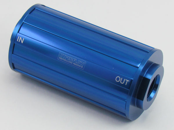 730 SERIES FUEL FILTER - 8AN O'RING PORTS 4.250 x 2.000 - 75 Micron