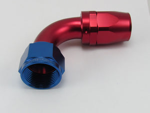 HFUK -10 AN10 JIC 90 Degree Swivel Female Coupler Union – Braided Hose Fitting