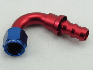 145 SERIES 120° PUSH-LOCK SWIVEL HOSE END