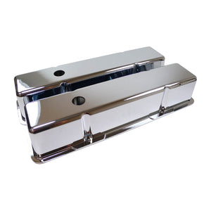 1500 SERIES VALVE COVERS SMOOTH ALUMINUM - CHEV SB - Tall
