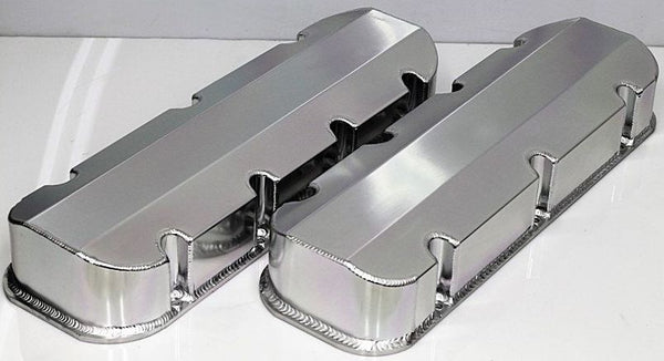 1520 SERIES VALVE COVERS FABRICATED ALUMINUM - CHEV BB