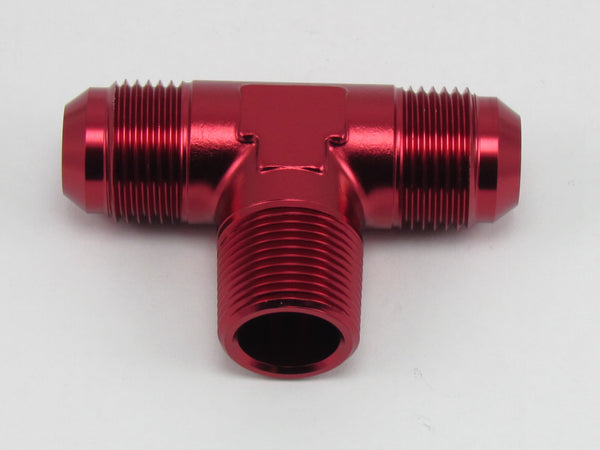 506 SERIES FLARE TEE AN to NPT ON SIDE ADAPTER