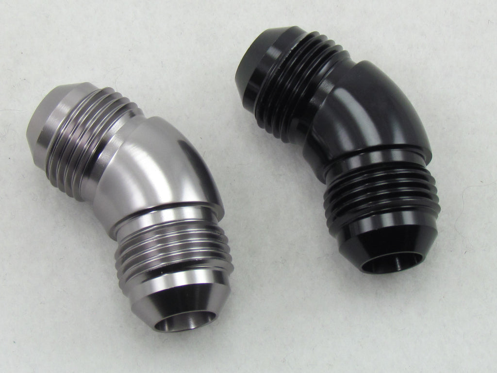 6AN to 6AN Fitting - male Coupler Adapter - Made of Stainless Steel (Orb to Flare)
