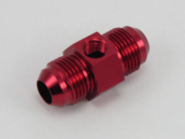 528 SERIES AN MALE to MALE UNION ADAPTERS 1/8 GAUGE PORT