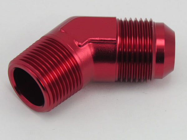 531 SERIES 45°AN FLARE TO NPT ADAPTERS