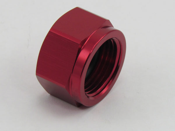 635 SERIES FEMALE AN FLARE CAP WITH O-RING ADAPTER