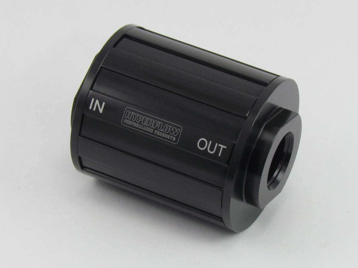 730 SERIES FUEL FILTER - 8AN O'RING PORTS 2.750 x 2.000 - 75 Micron ...