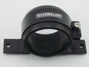 Hose Separator Black Dual Clamp 8AN – For Braided Oil Or Fuel Line – Billet Aluminum